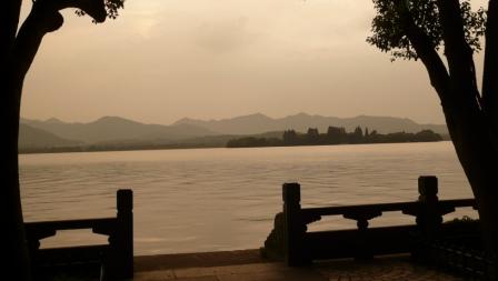 Lago en Hangzhou